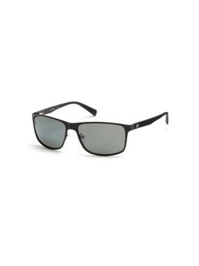 Harley Davidson Men Gunmetal Square Frame Sunglasses with Case